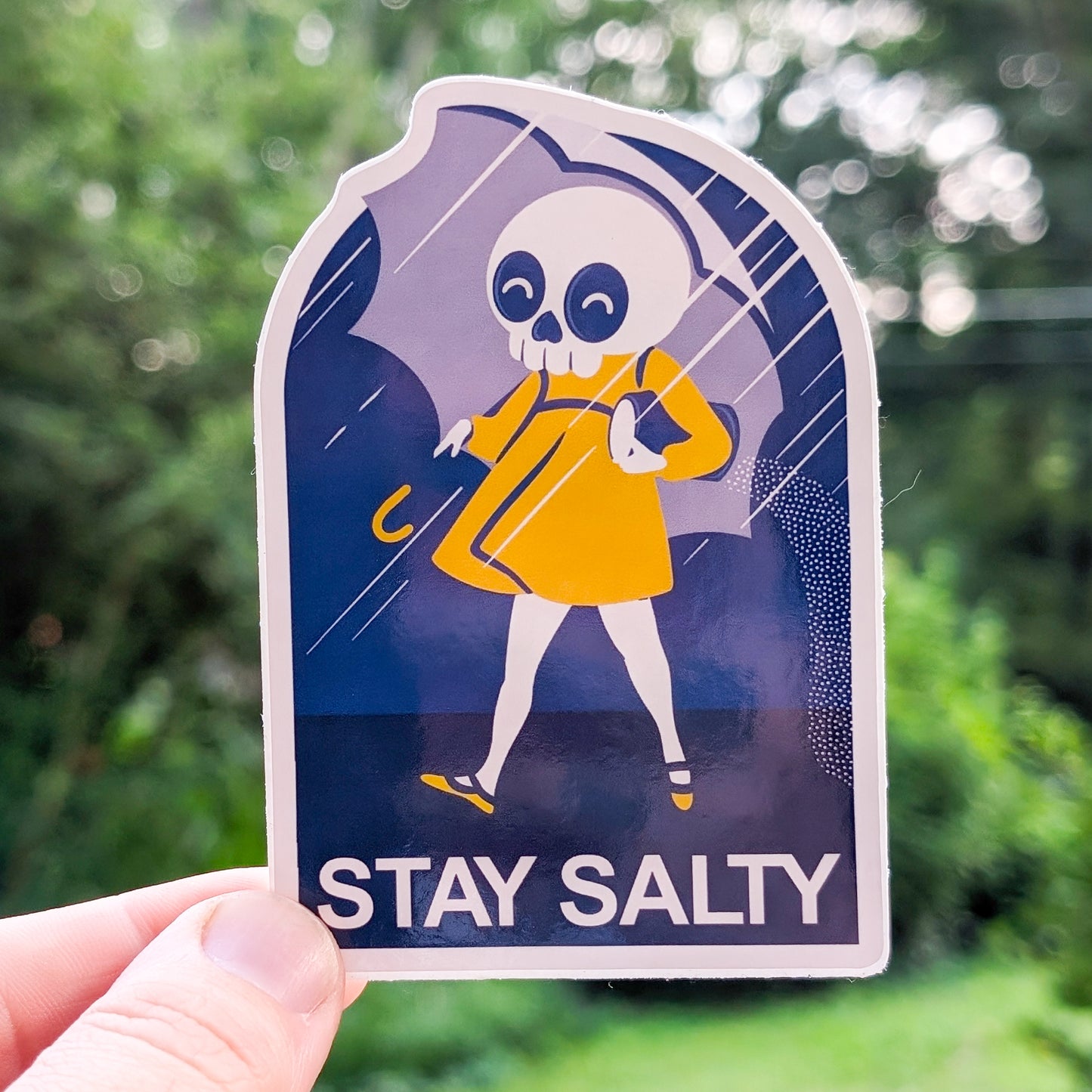 Stay Salty 4" Sticker