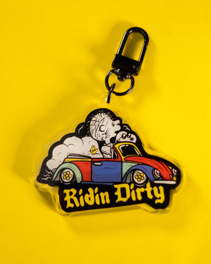Ridin Dirty Keychain