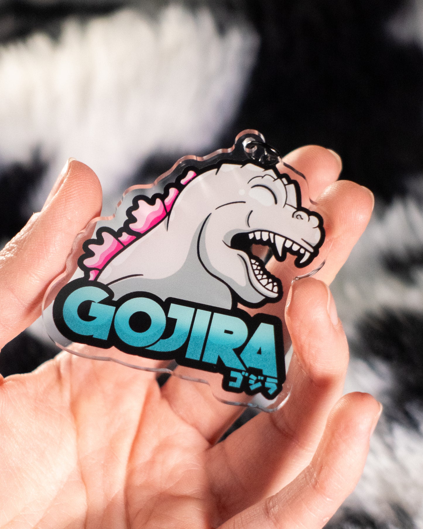 Gojira Keychain