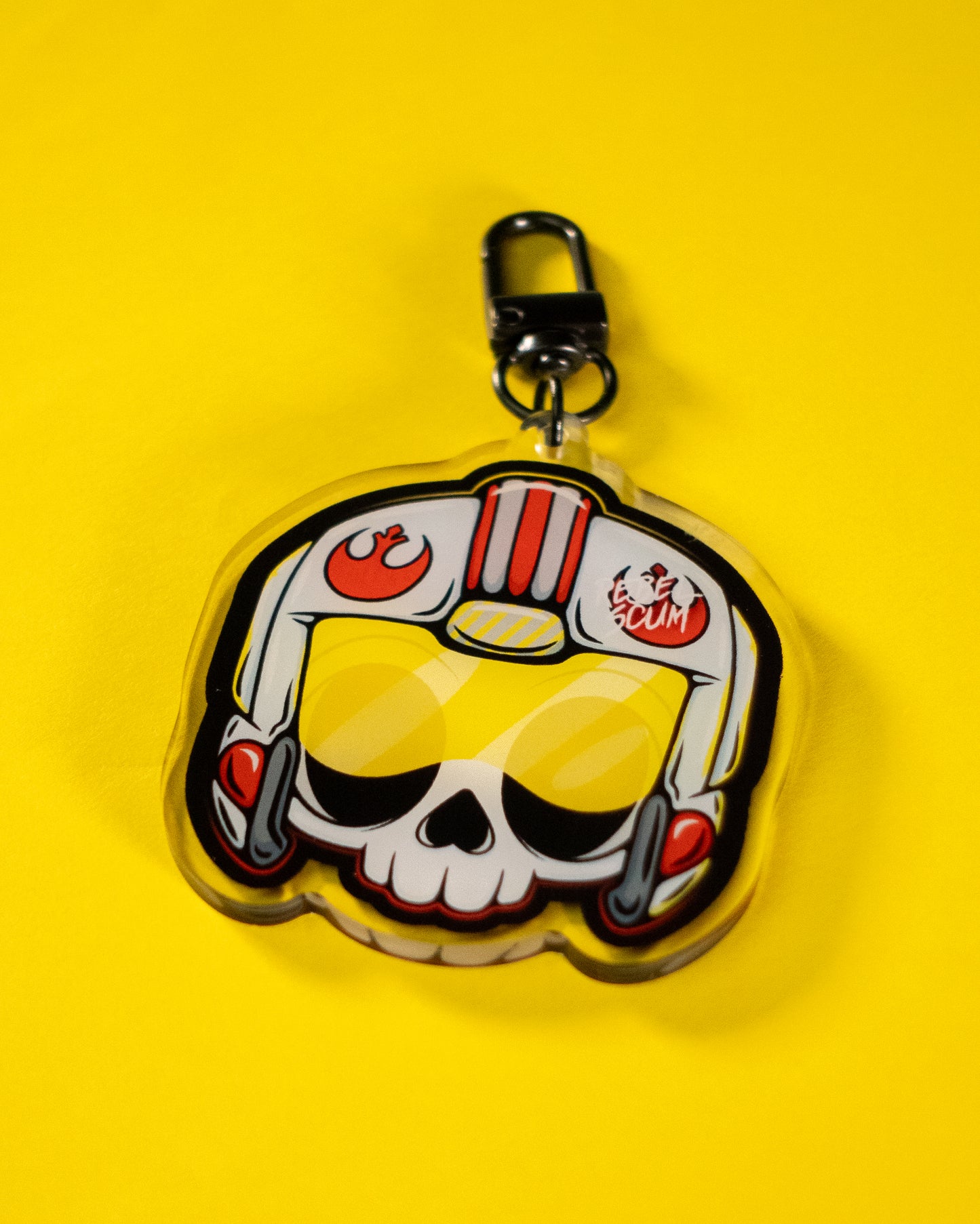 Rebl Scum Mess Keychain