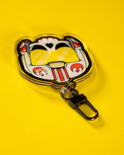 Rebl Scum Mess Keychain