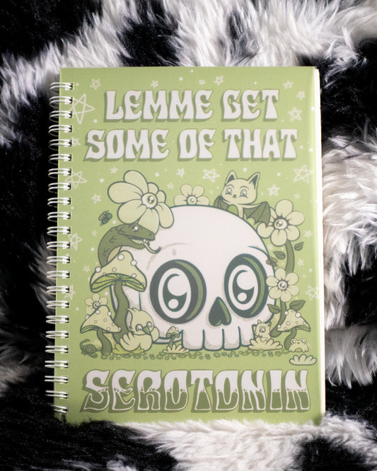Lemme get some of that serotonin sketchbook 