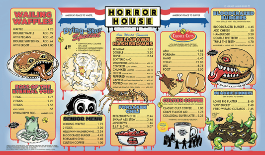 Horror House Playmat