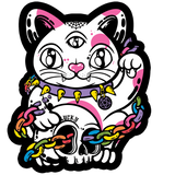 Lucky Cat 4" Sticker