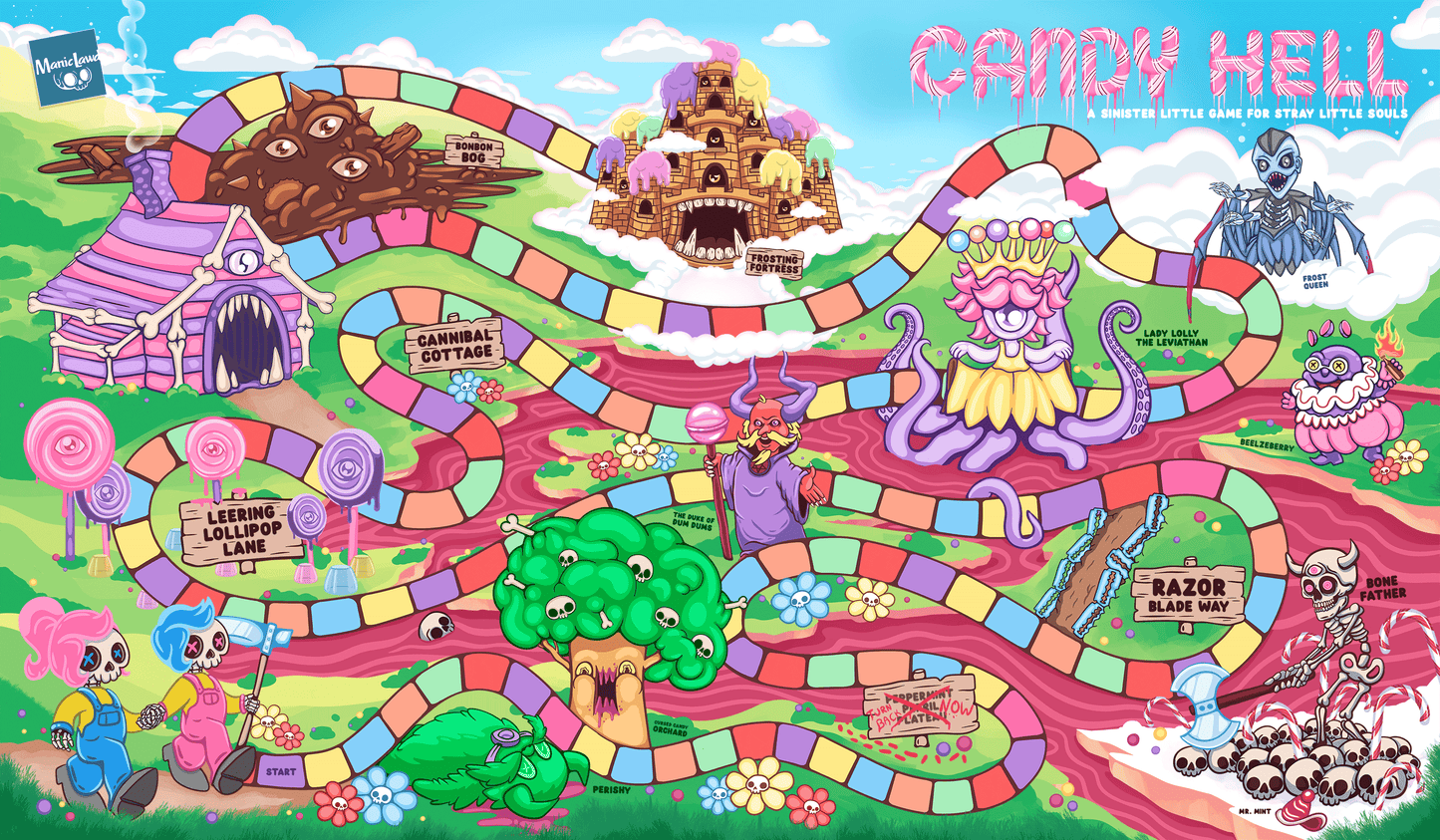 Candy Hell Playmat
