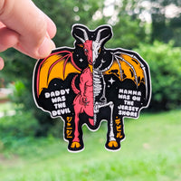 Jersey Devil 4" Sticker