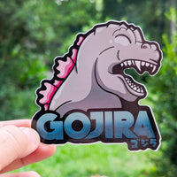 Gojira 4" Sticker (Godzilla)