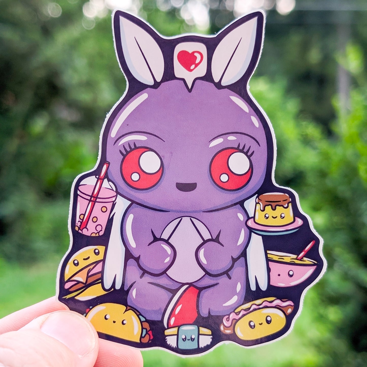 Mothman Munchies 4" Sticker