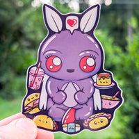 Mothman Munchies 4" Sticker