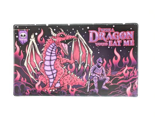 I Wish A Dragon Would Playmat