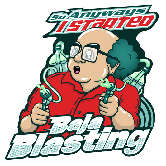 Baja Blasting 4" Sticker