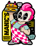 Burger Shack 4" Sticker