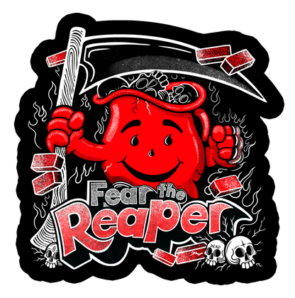 Fear the Reaper 4" Sticker