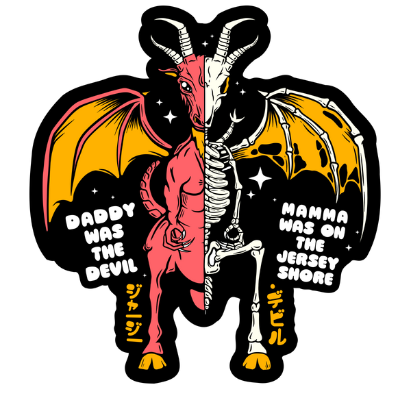 Jersey Devil 4" Sticker