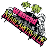 Wasted Away Again In Margaritaville 4" Sticker