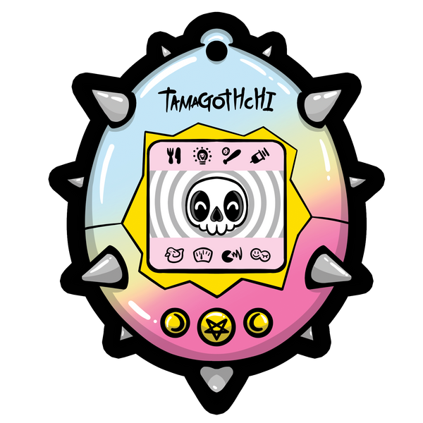 TAMAGOTHCHI 4" Sticker