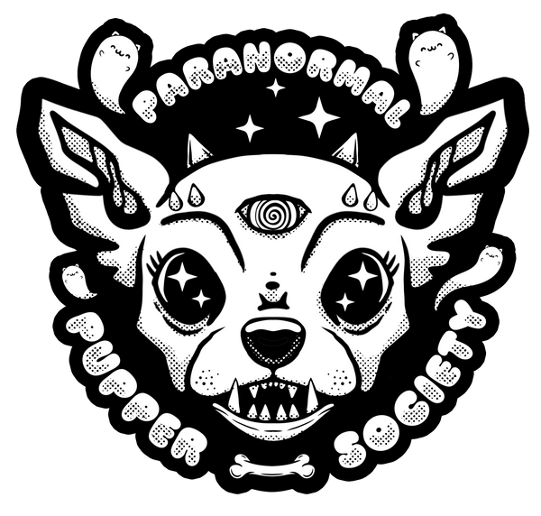 Paranormal Pupper Society 4" Sticker